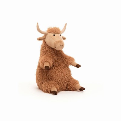 Jellycat Herbie Highland Cow Australia | 328104OIM